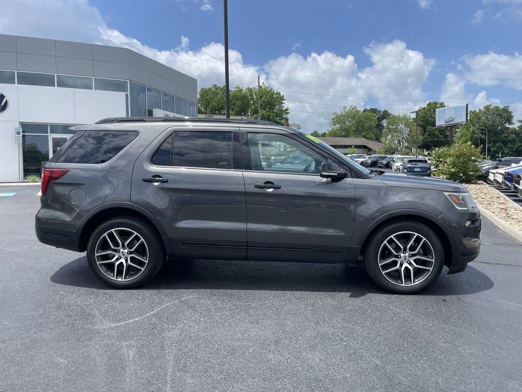 2019 Ford Explorer — interior view