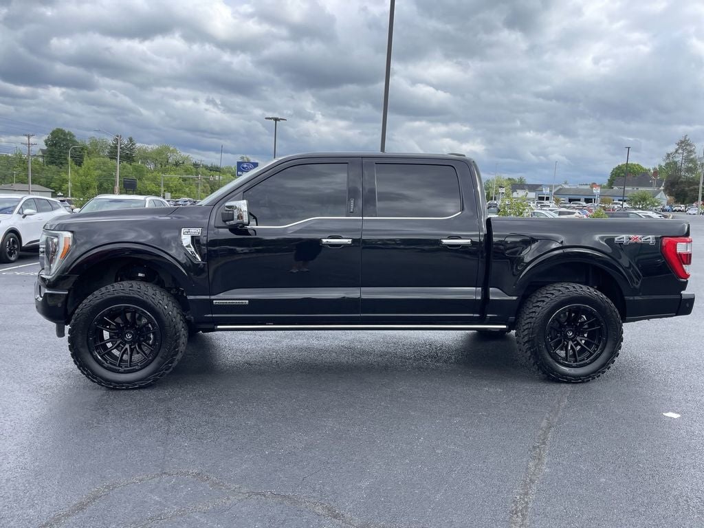2022 Ford F-150 — rear three-quarter view