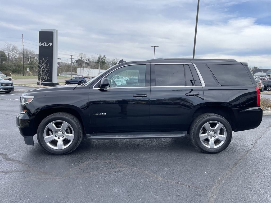 2017 Chevrolet Tahoe — rear three-quarter view
