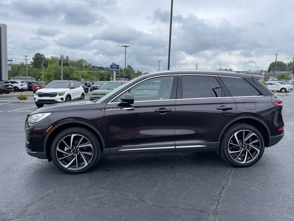 2023 Lincoln Corsair — rear three-quarter view