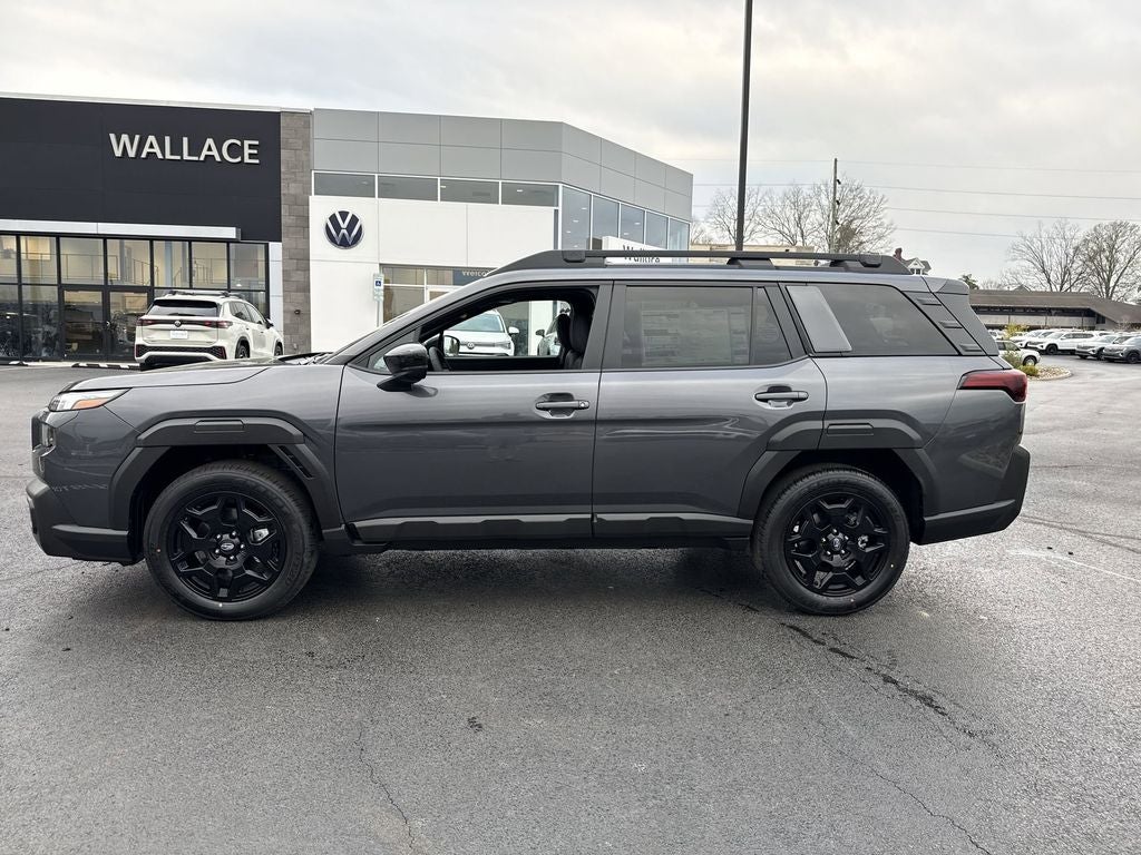 2026 Subaru OUTBACK Limited in Magnetite Gray Metallic — front three-quarter view