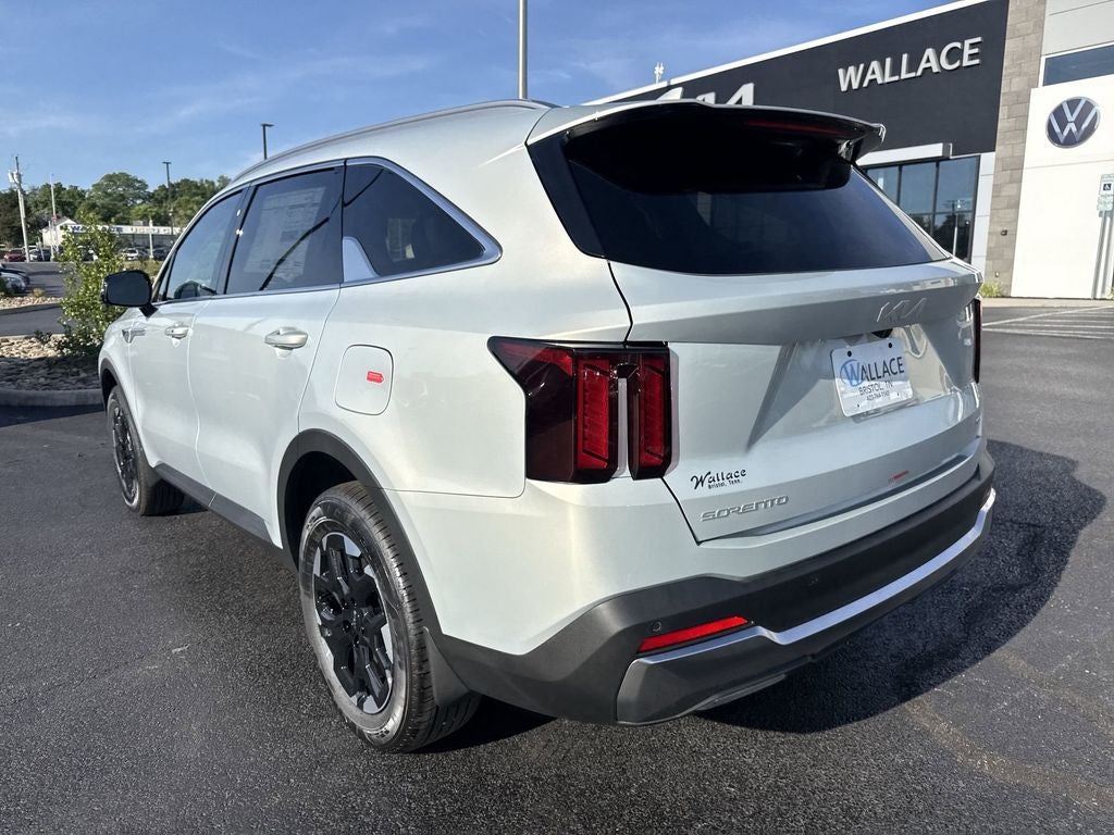 2026 Kia Sorento — rear three-quarter view